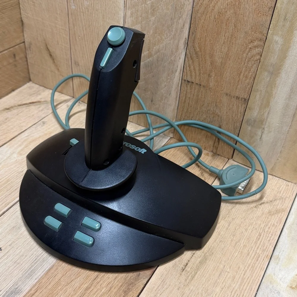 Microsoft SideWinder 3D Pro Black Flight JoyStick Simulator for PC